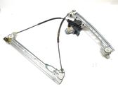 Front door window regulator with motor