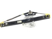 Rear door window regulator with motor