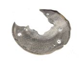 Front brake disc dust cover plate