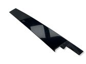 Front door glass trim molding