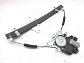 Front door window regulator with motor