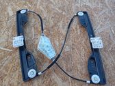Front window lifting mechanism without motor