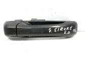 Rear door exterior handle