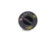 Passenger airbag on/off switch