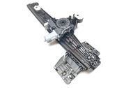 Rear door window regulator with motor