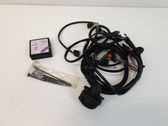 Enchufe eléctrico de la barra de remolque