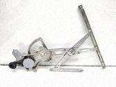 Rear door window regulator with motor