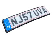 Number plate surrounds holder frame