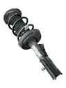 Front shock absorber with coil spring