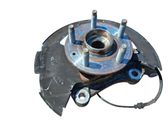 Front wheel hub spindle knuckle