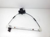 Rear door window regulator with motor
