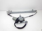 Front door window regulator with motor