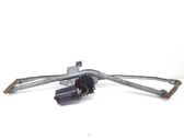 Front wiper linkage and motor