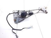 Front wiper linkage and motor