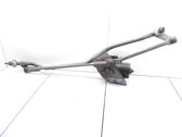 Front wiper linkage and motor