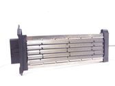 Electric cabin heater radiator