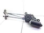 Front wiper linkage and motor