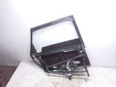 Rear door window regulator with motor