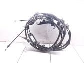 Sliding door cable line