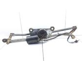 Front wiper linkage and motor