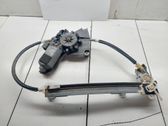 Rear door window regulator with motor