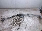 Front wiper linkage and motor