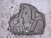 Rear window lifting mechanism without motor