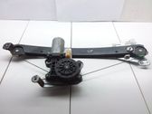 Rear window lifting mechanism without motor