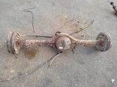 Rear axle beam with reductor