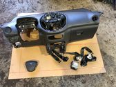 Airbag set with panel
