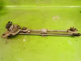 Front wiper linkage and motor