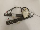 Rear door window regulator with motor