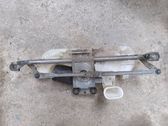 Front wiper linkage and motor