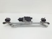 Tringlerie et moteur d'essuie-glace avant