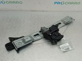 Rear window lifting mechanism without motor