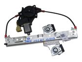 Rear door window regulator with motor