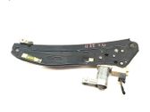 Rear door window regulator with motor
