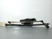 Front wiper linkage and motor