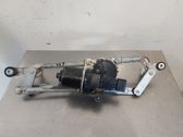 Front wiper linkage and motor