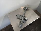 Rear door window regulator with motor