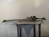Front wiper linkage and motor