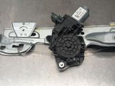 Rear door manual window regulator