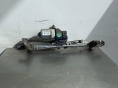 Front wiper linkage and motor
