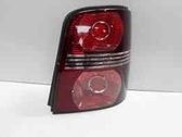 Trunk door license plate light bar
