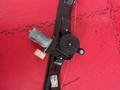 Rear door window regulator with motor