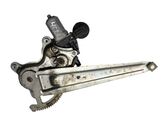 Rear door window regulator with motor