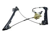 Front door window regulator with motor