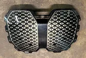 Front bumper upper radiator grill