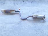 Middle muffler/silencer