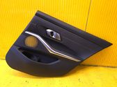 Rear door card panel trim